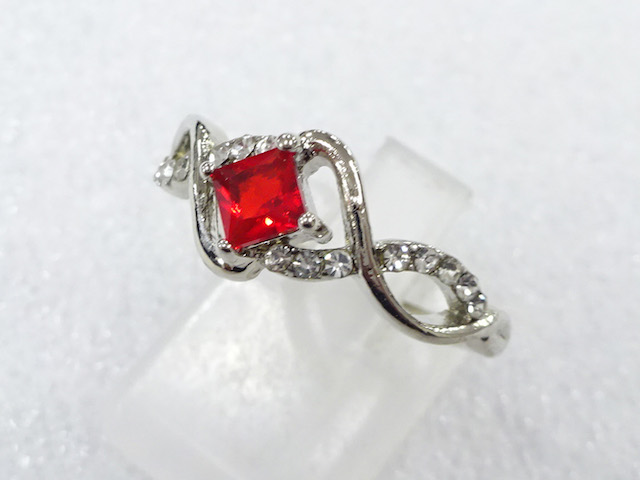 COLORED STONE FASHION RING / JP SIZE 15